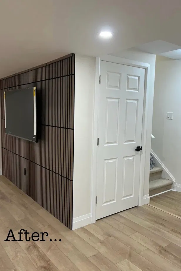 After Basement Remodel